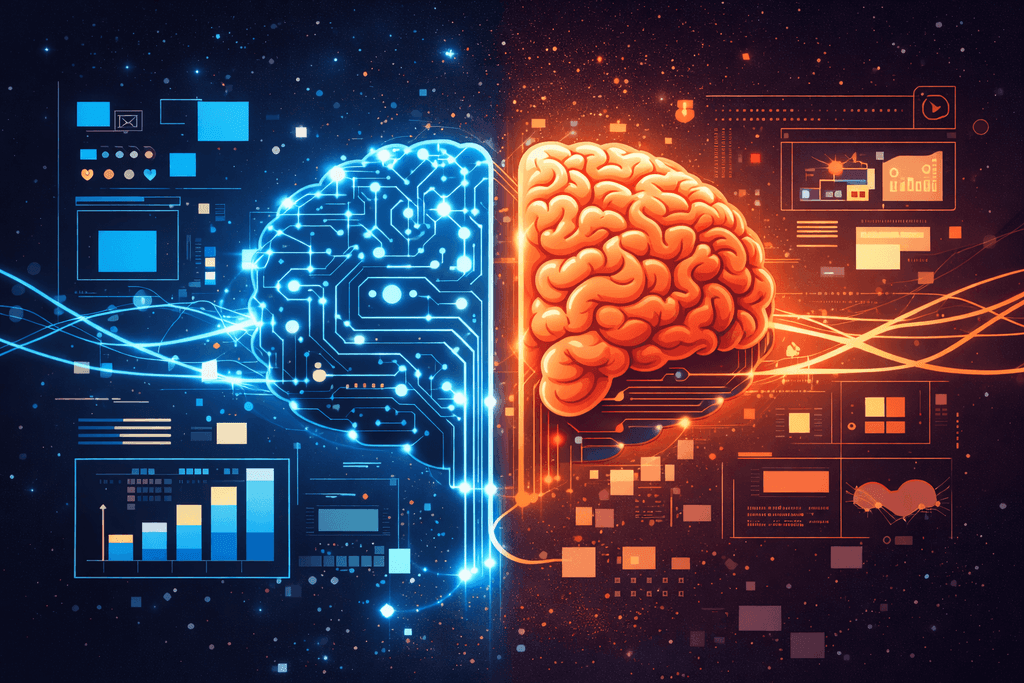 Штучний інтелект аналізує дані та підтримує ухвалення рішень на основі аналітики.