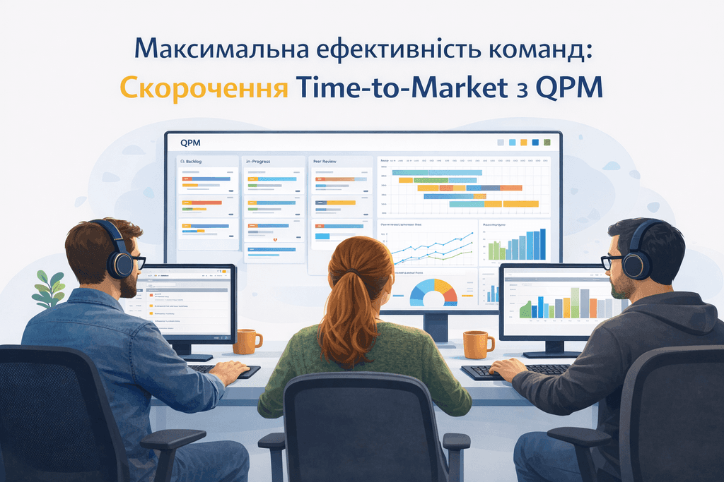 Максимальна ефективність команд: як QPM скорочує Time-to-Market