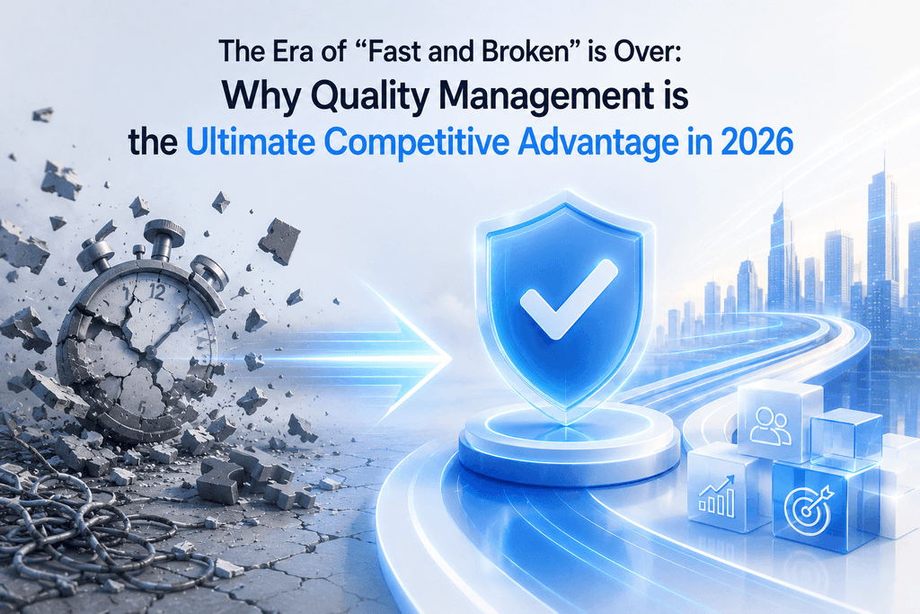 The Era of “Fast and Broken” is Over: Why Quality Management is the Ultimate Competitive Advantage in 2026