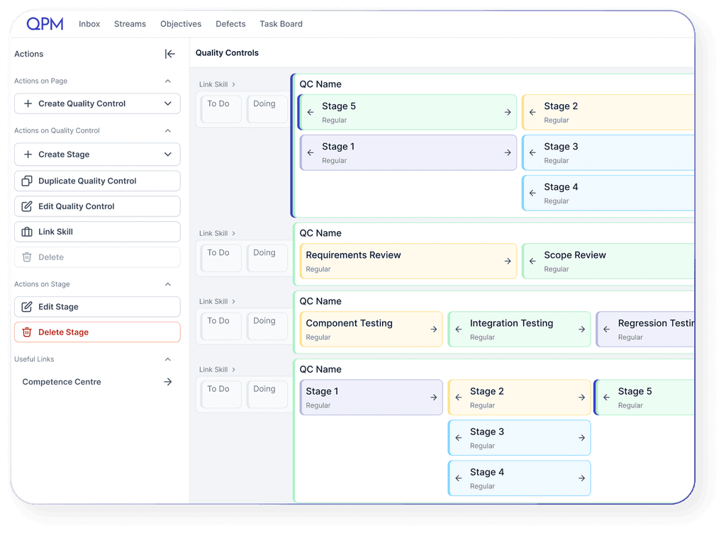 Flexible Review Logic Configuration